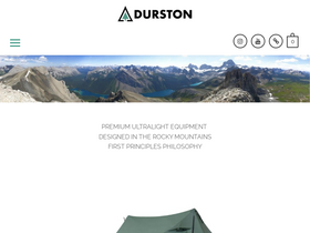 'durstongear.com' screenshot