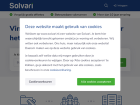 'solvari.nl' screenshot