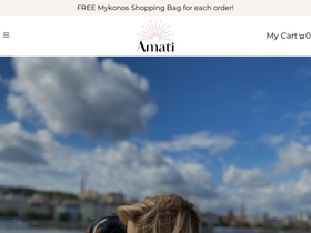 amatithelabel.com homepage screenshot