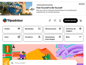 'tripadvisor.pt' screenshot