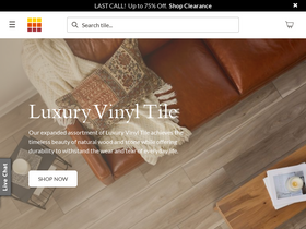 'tileshop.com' screenshot