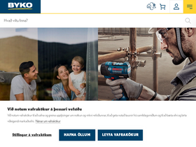 'byko.is' screenshot