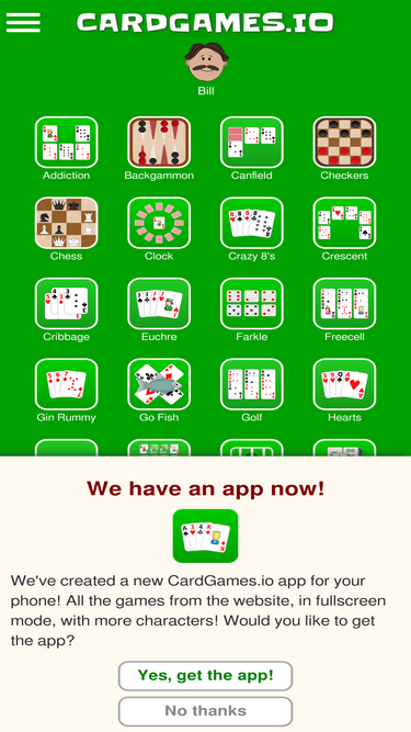 Cardgames io — Play for free at