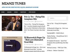 'mzanzitunes.com' screenshot