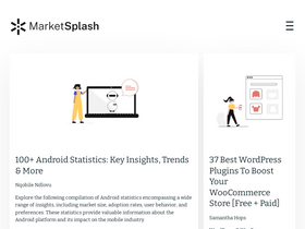 'marketsplash.com' screenshot
