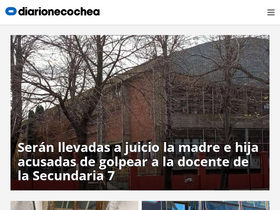 'diarionecochea.com' screenshot