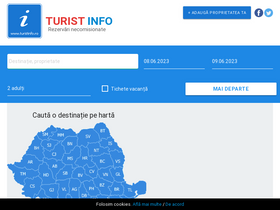 'turistinfo.ro' screenshot
