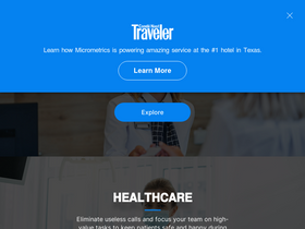 'micrometrics.com' screenshot