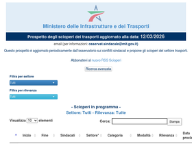 scioperi.mit.gov.it