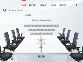 'acrovision.jp' screenshot