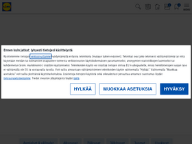 'lidl-reseptit.fi' screenshot