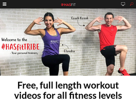 'hasfit.com' screenshot