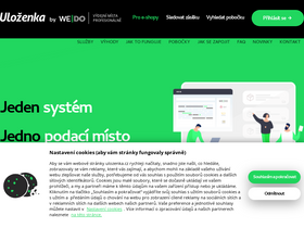 'ulozenka.cz' screenshot