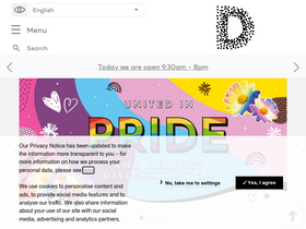 'stdavidscardiff.com' screenshot