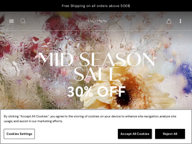 'baldinini-shop.com' screenshot