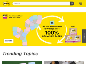 'post-it.com' screenshot