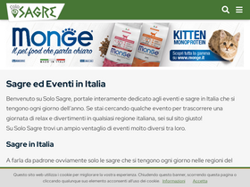 'solosagre.it' screenshot
