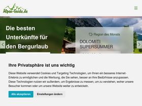 'alpen-guide.de' screenshot