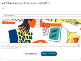 'companhiadasletras.com.br' screenshot
