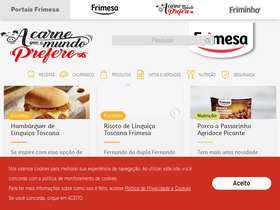 'acarnequeomundoprefere.com.br' screenshot