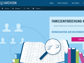 'archion.de' screenshot