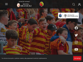 'jagiellonia.pl' screenshot