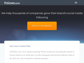 'follows.com' screenshot