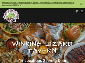 'winkinglizard.com' screenshot