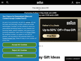 'braunshop.co.uk' screenshot