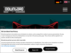 'downloadgermanyfestival.de' screenshot