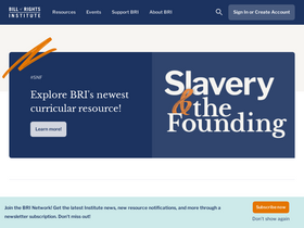 'billofrightsinstitute.org' screenshot