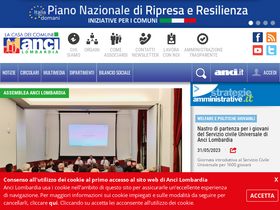 'anci.lombardia.it' screenshot
