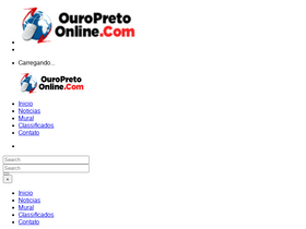 'ouropretoonline.com' screenshot