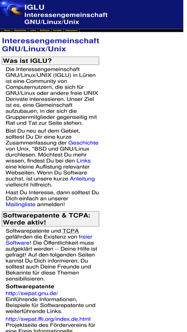 iglu.sourceforge.net