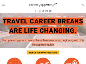 'careergappers.com' screenshot