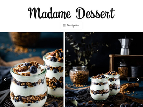 'madamedessert.de' screenshot