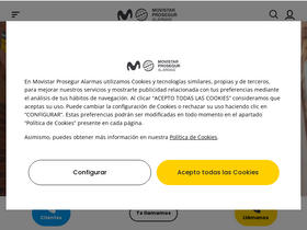 'movistarproseguralarmas.es' screenshot