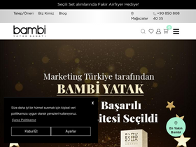 'bambi.com.tr' screenshot