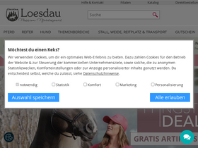 'loesdau.de' screenshot