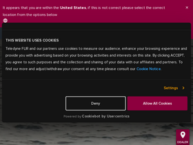 'raymarine.com' screenshot