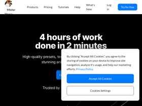 'misterhorse.com' screenshot
