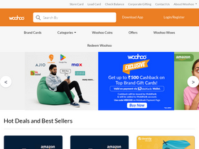 'woohoo.in' screenshot