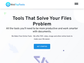 'webtoptools.com' screenshot