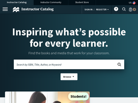 'macmillanlearning.com' screenshot