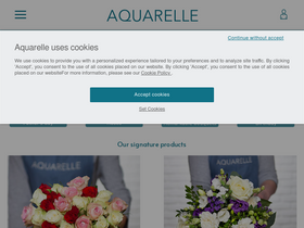 'livraison-fleurs.aquarelle.com' screenshot