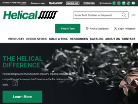 'helicaltool.com' screenshot