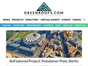 'greenroofs.com' screenshot