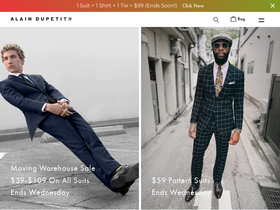 'alaindupetit.com' screenshot