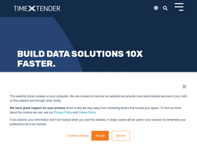 'timextender.com' screenshot