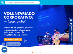 'atados.com.br' screenshot